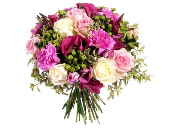 Bouquet rond rose