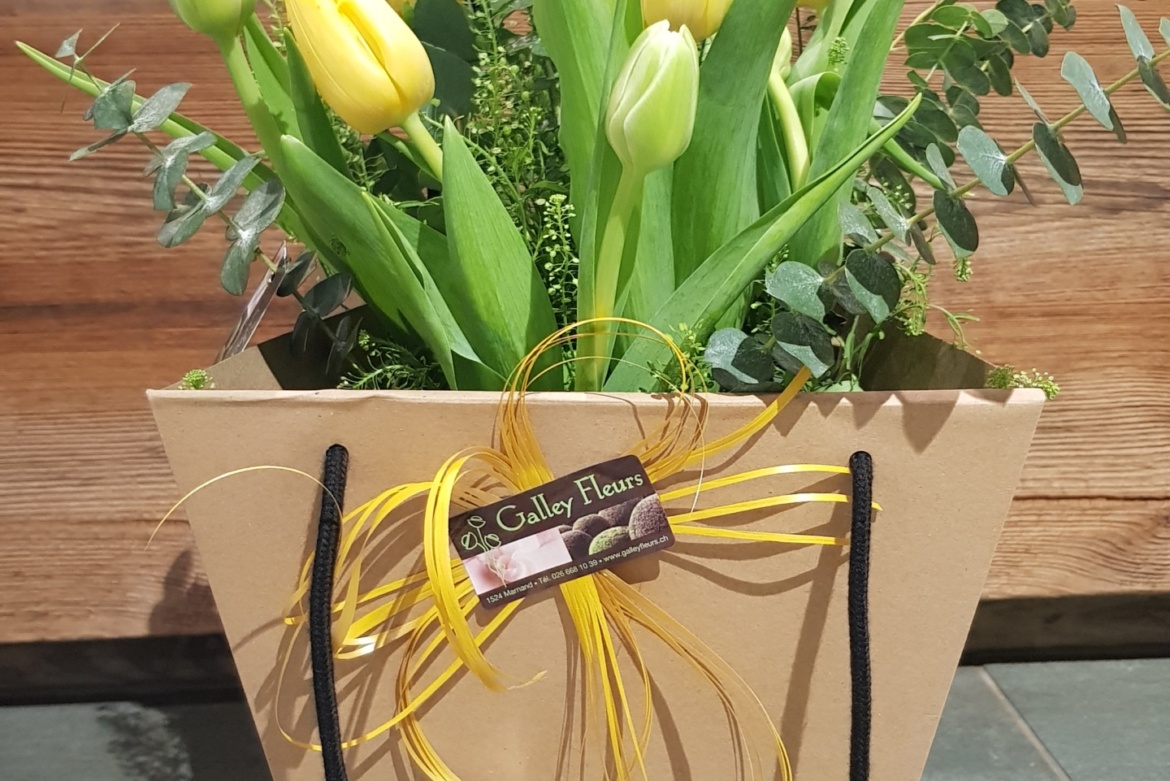 Bouquet de tulipe coloré